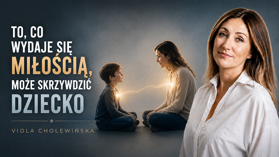 To, co wydaje się miłością, może skrzywdzić dziecko – Viola Cholewińska