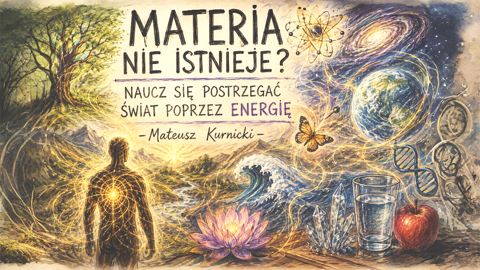 Materia nie istnieje?  Naucz się postrzegać świat poprzez energię – Mateusz Kurnicki