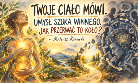 Twoje ciało mówi ➳ Umysł szuka winnego ➳ Jak przerwać to koło? – Mateusz Kurnicki